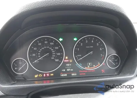 2013 BMW 335I из США, поврежденный, VIN WBA3A9C59DF475958